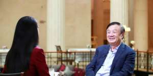 任正非回應近期爭議：華為過去一段紅得發紫 黑一下就能恢復本色