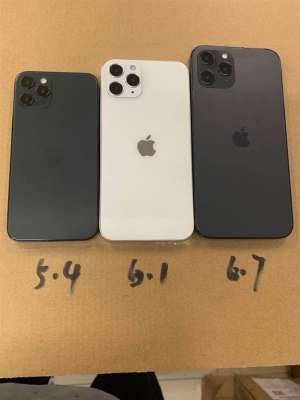 iPhone 12系列三款模型圖曝光：都是后置三攝