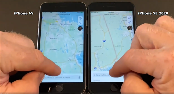 新iPhone SE速度實(shí)測(cè)對(duì)比：比6s明顯快、跟7沒(méi)啥區(qū)別