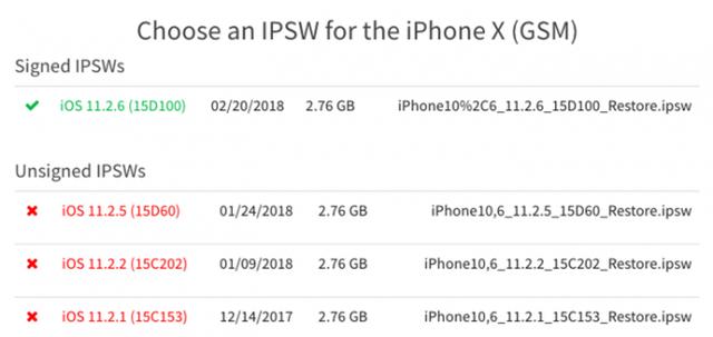 iOS 11.2.5、蘋(píng)果關(guān)閉iOS 11.2.5驗(yàn)證通道
